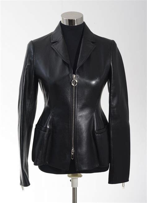 dior leather jacket womens|christian Dior leather jacket.